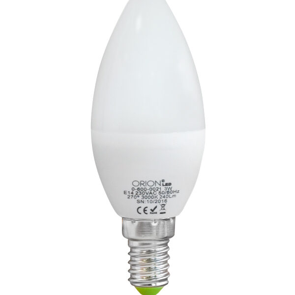 Żarówka LED 3W E14 świeca 240LM