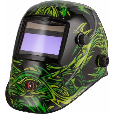Przyłbica automatyczna APS-758g green vine