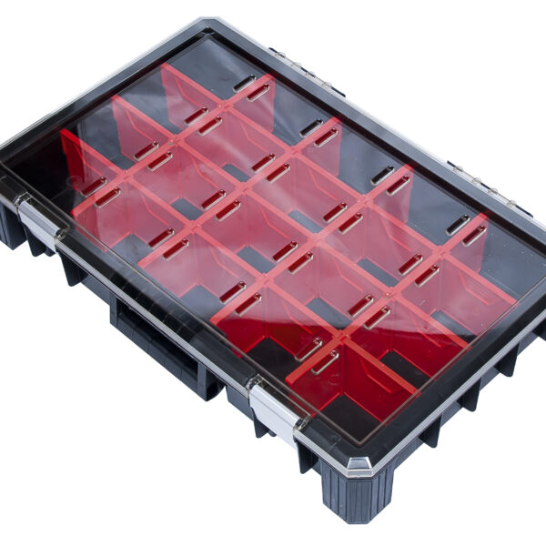 Organizer HD 600 czarny, przegrody