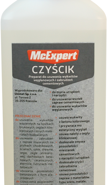 Czyścik do zapraw murarskich na narzędziach 1L