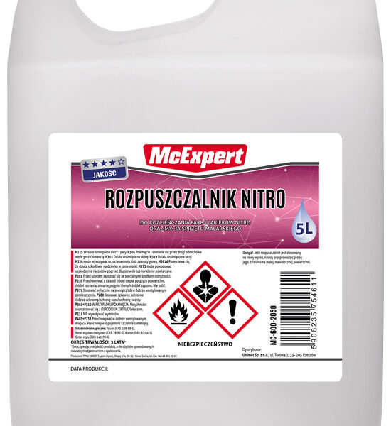 Rozpuszczalnik nitro DC 5L