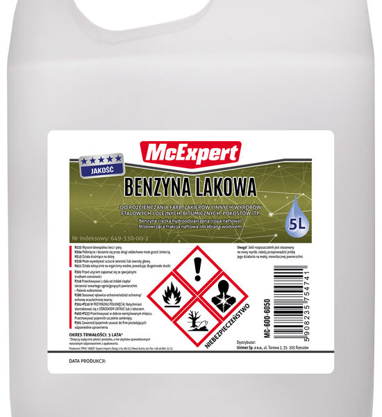 Benzyna lakowa 5L