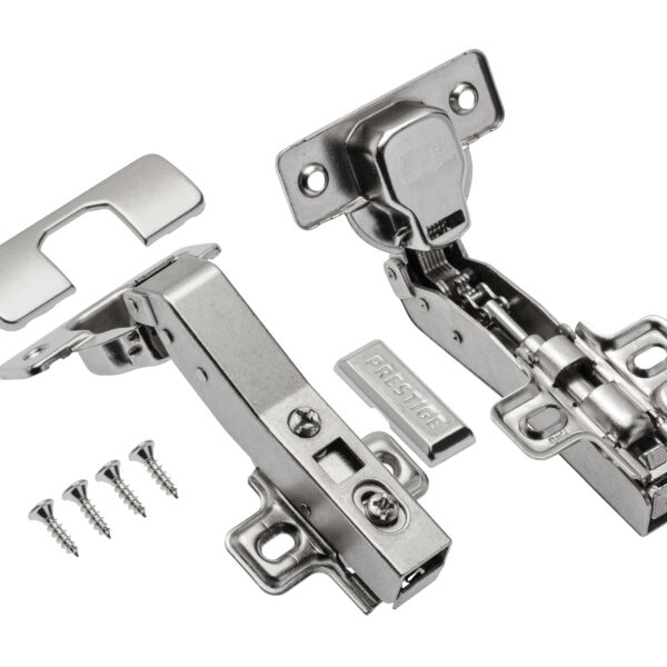 Zawias wpuszczany samodomykający / hydrauliczny KĄT.45 PRO