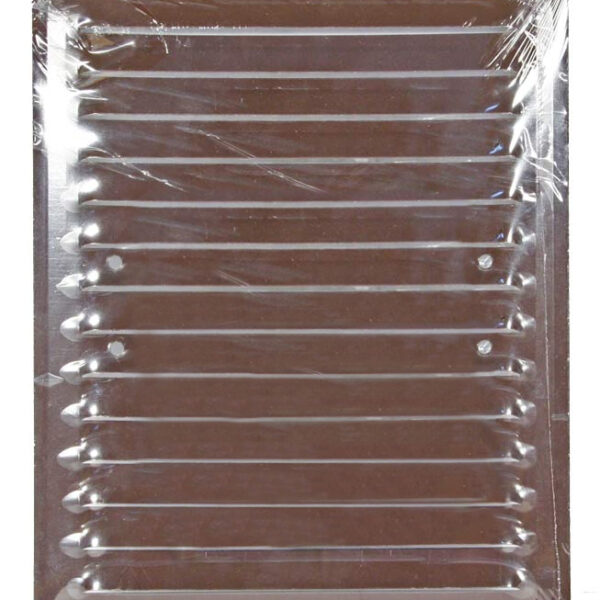 Kratka metalowa 175*220mm uchwyt rozprężny biała