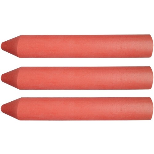 Kreda techniczna czerwona 13*85 mm 3 szt.