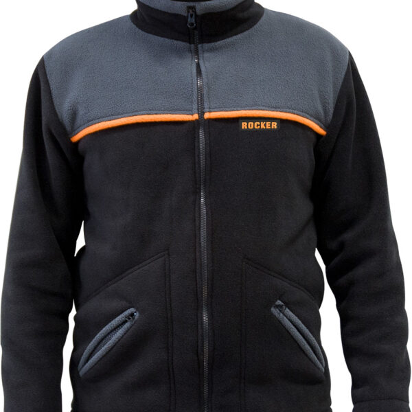 Bluza robocza z polaru Rocker black rozmiar 48