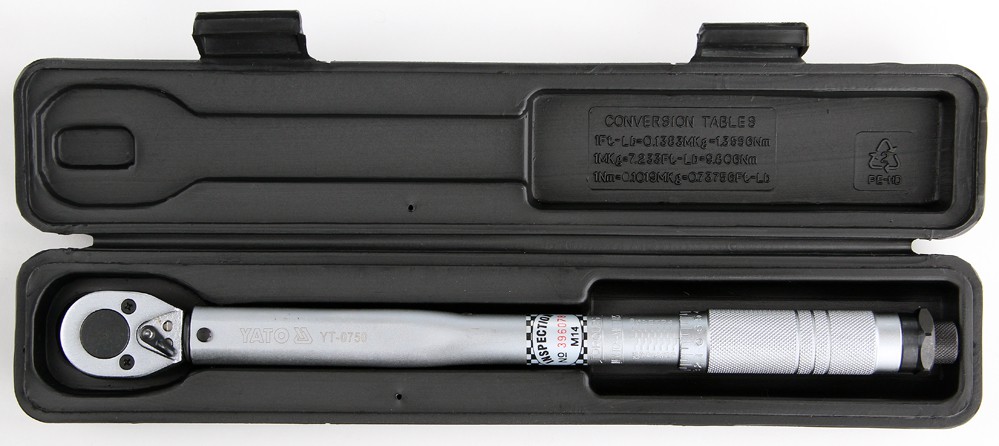 Klucz dynamometryczny 3/8'' 19-110NM