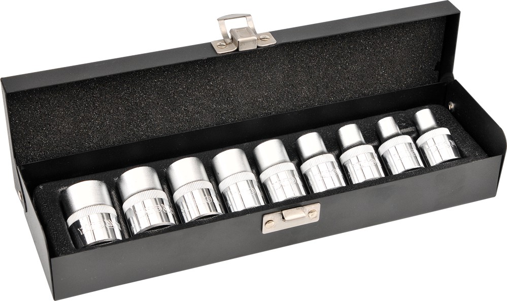 Klucze nasadowe torx E10-24 zestaw 9-SZTUKOWY
