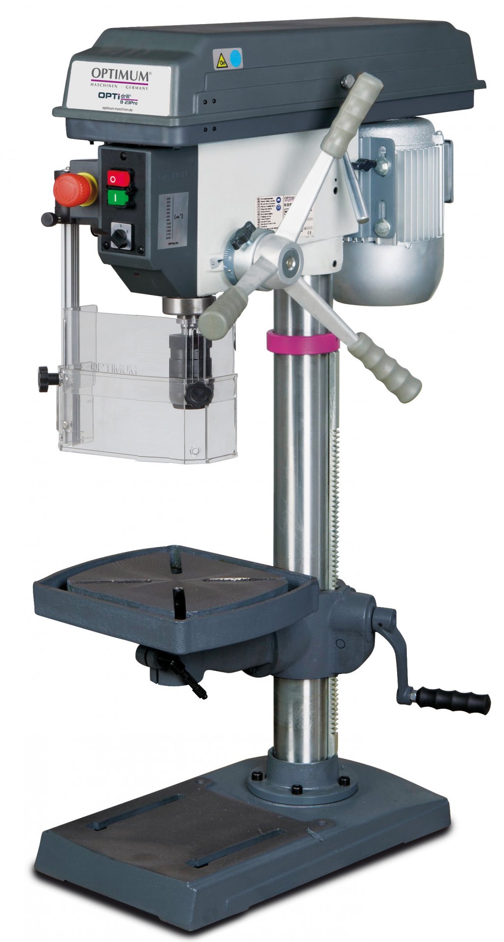 Wiertarka stołowa z napędem pasowym optidrill B23PRO 230V