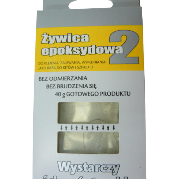 Żywica epoksydowa z utwardzaczem 40g