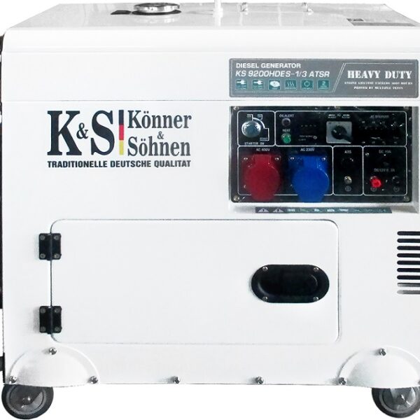 Agregat diesel 7.5 KW 1/3F atsr 230V/400V