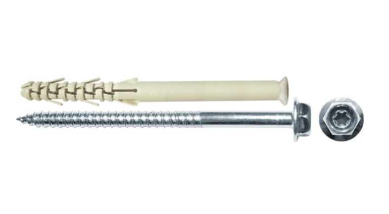 Dybel ramowy ŁEB sześciokątny podkładkowy AC torx 10/260mm