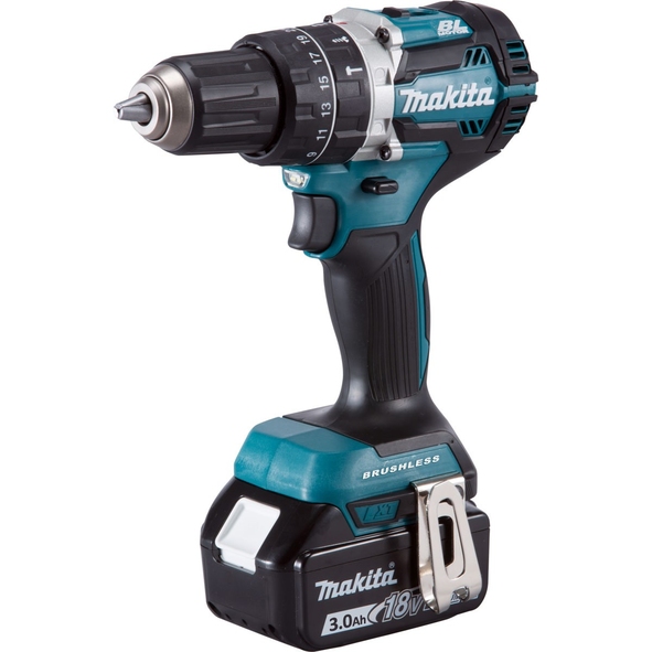 Wiertarko-wkrętarka akumulatorowa udarowa 18V 2*3,0AH LI