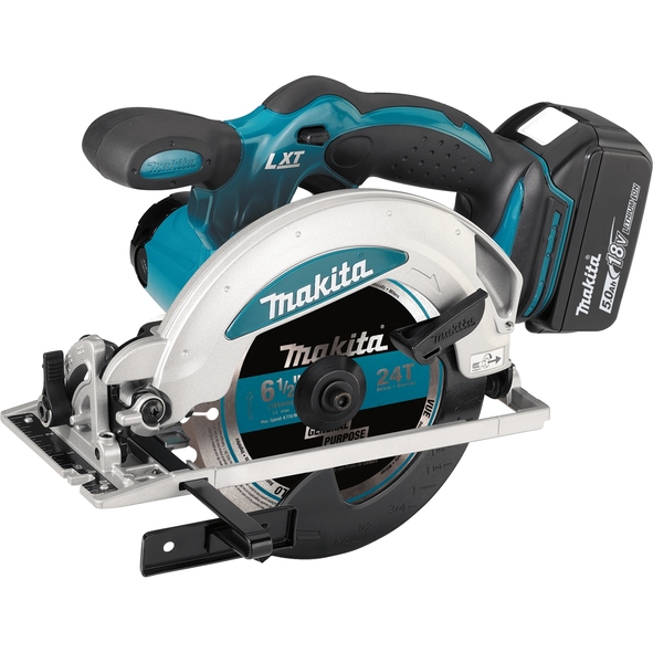 Pilarka tarczowa akumulatorowa 165mm 18V 2*5.0AH