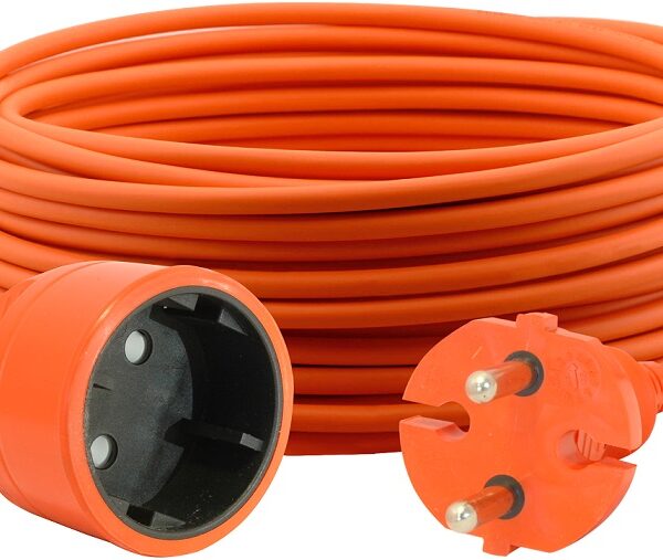 Przedłużacz ogrodowy 20M przewód H05VV-F 2*1mm