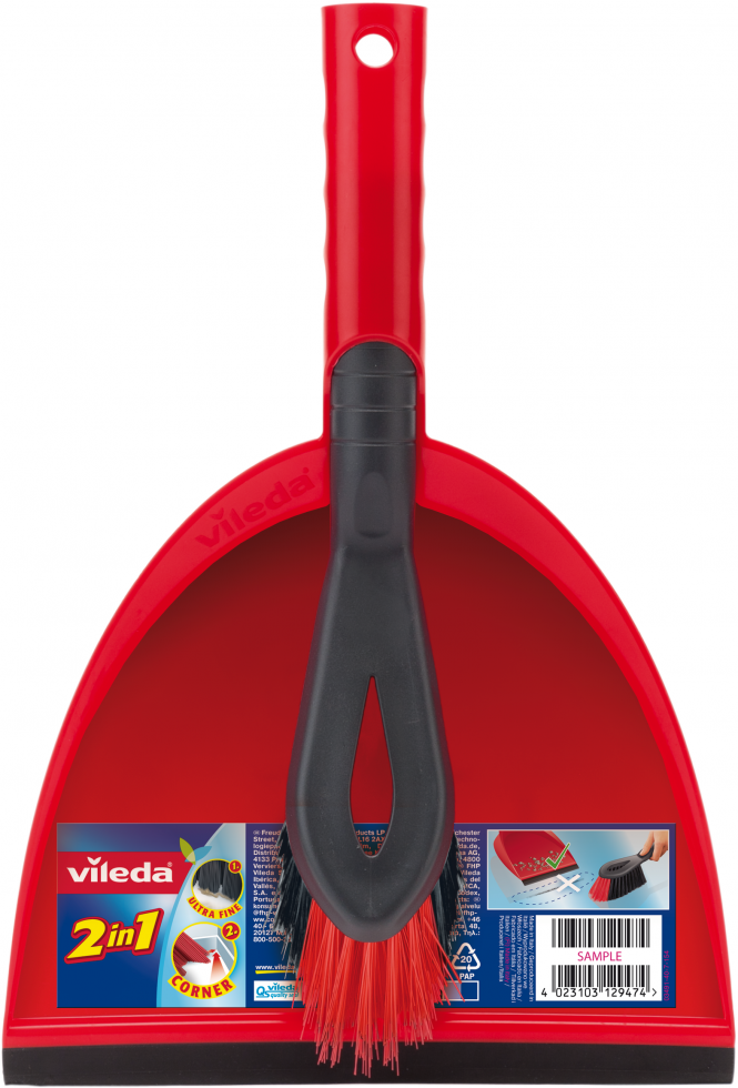 Vileda szufelka 2W1 ze zmiotką