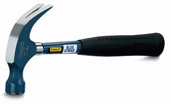 Młotek blue strike do gwoździ z trzonkiem stalowy 570g [L]