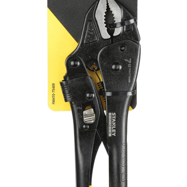 Szczypce zaciskowe szcz. zaokrąglone 180mm fatmax