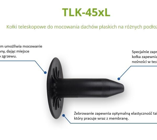 Tuleja teleskopowa 45*185mm