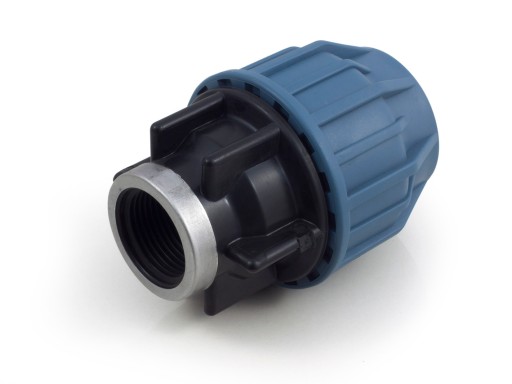 Pe-kolano zacisk 40X3/2 90' gwint wewnętrzny  WAVI-033576
