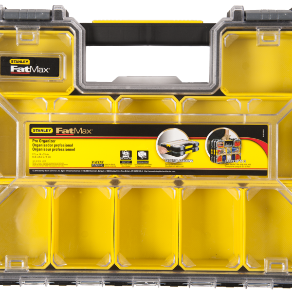 Fatmax PRO organizer niski - zatrzaski z tworzywa