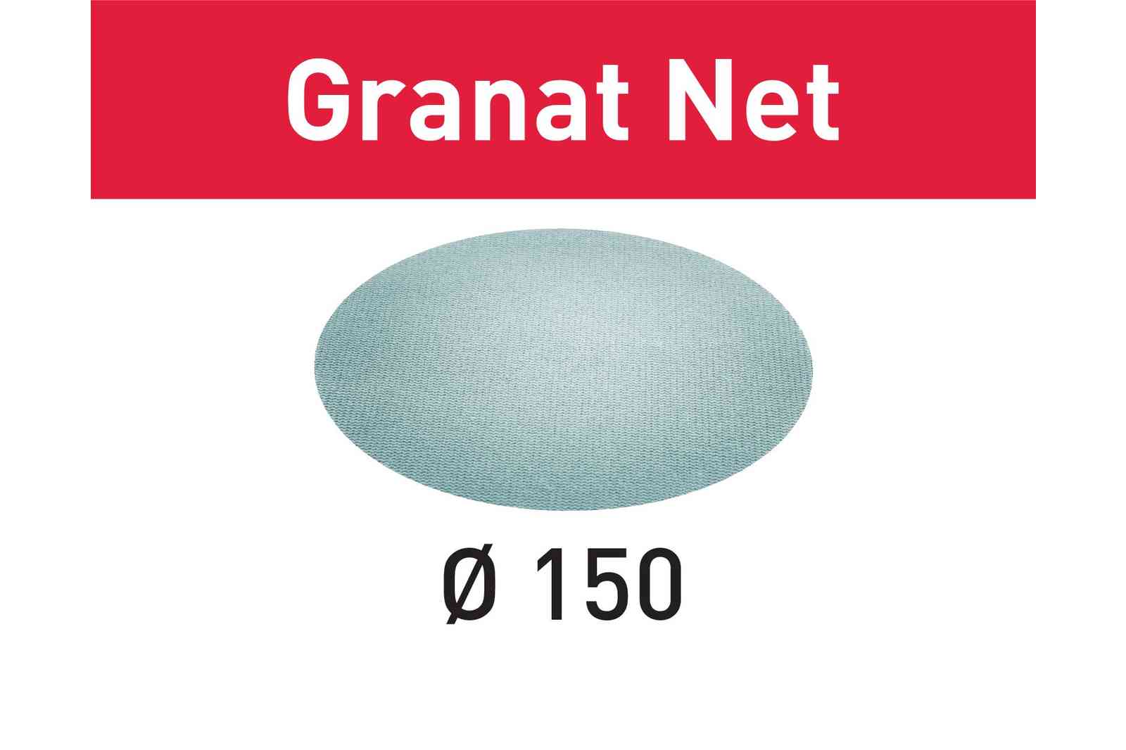 Siatka ścierna granat NET D150 P150/50