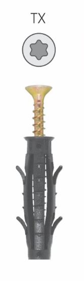 Kołek rozporowy z gniazdem torx TX10 6/3.5*60mm