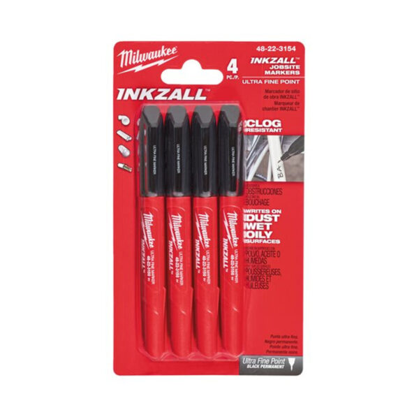 Marker cienki inkzall 4 szt.