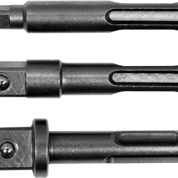 Adapter SDS plus do nasadek 1/4'', 3/8'', 1/2''