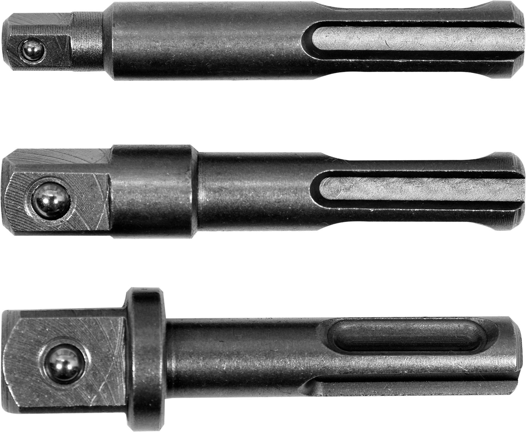 Adapter SDS plus do nasadek 1/4'', 3/8'', 1/2''