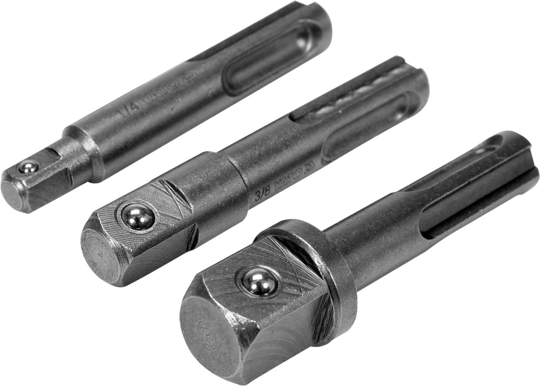 Adapter SDS plus do nasadek 1/4'', 3/8'', 1/2''