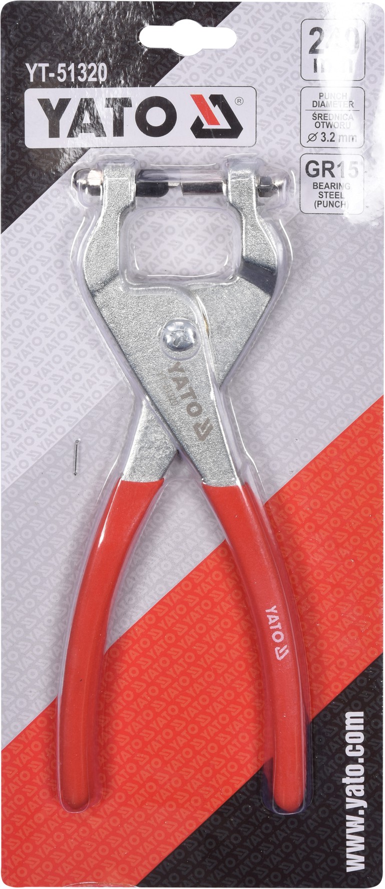 Szczypce do dziurkowania blach 240mm