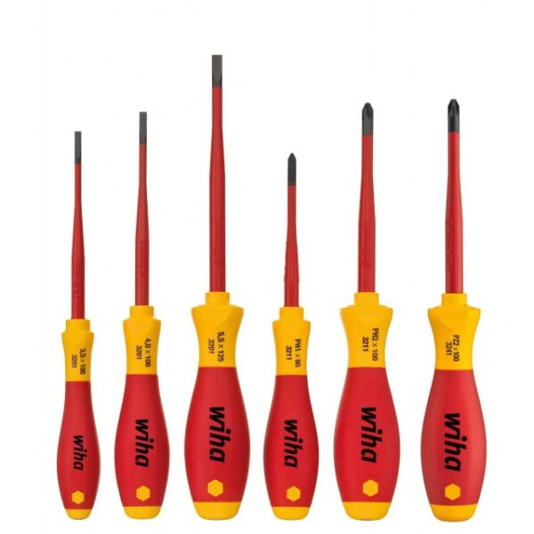 Zestaw wkrętaków softfinish electric slimfix 6CZ.