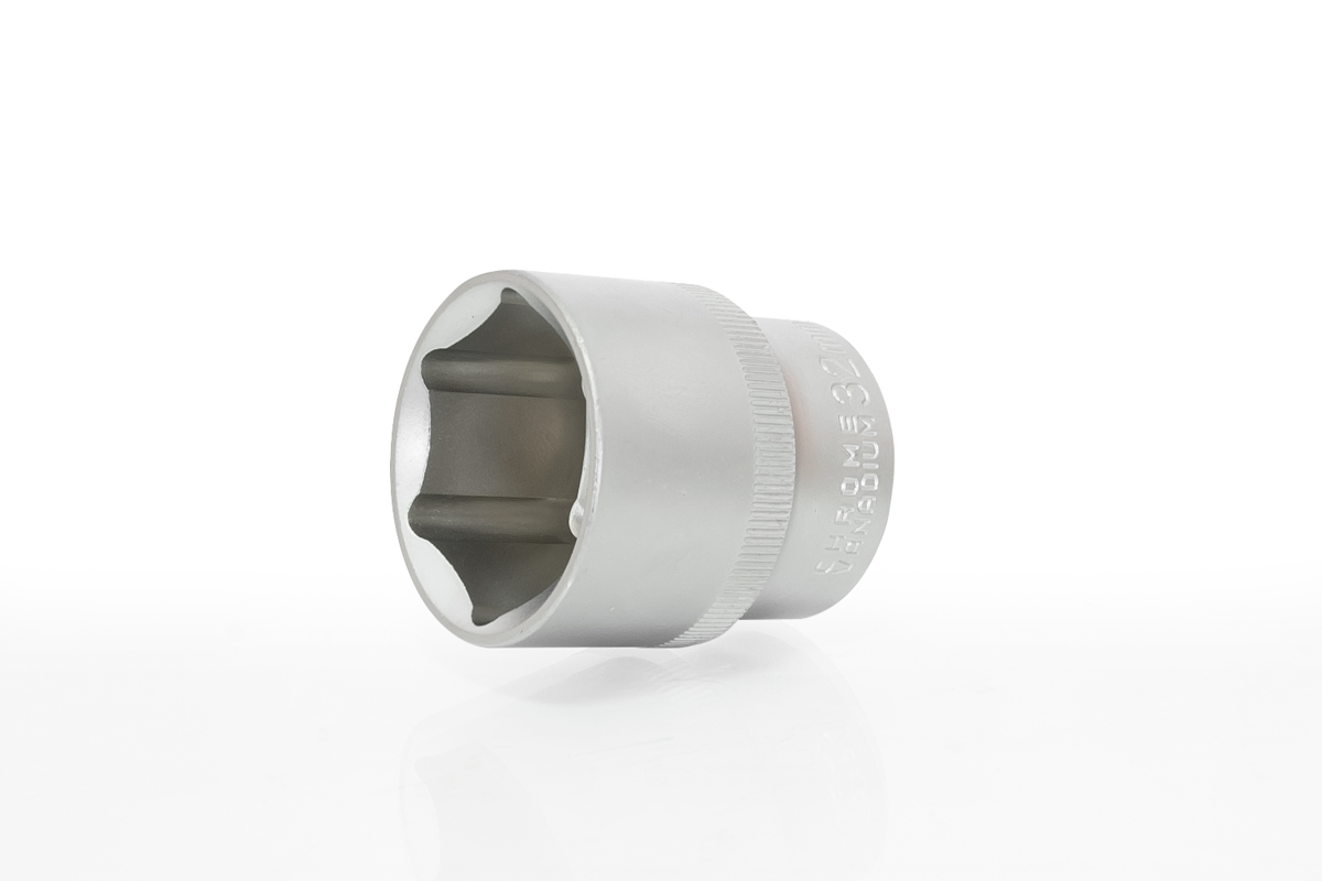 Nasadka krótka 1/2'' 6-KĄTNA satin 13mm