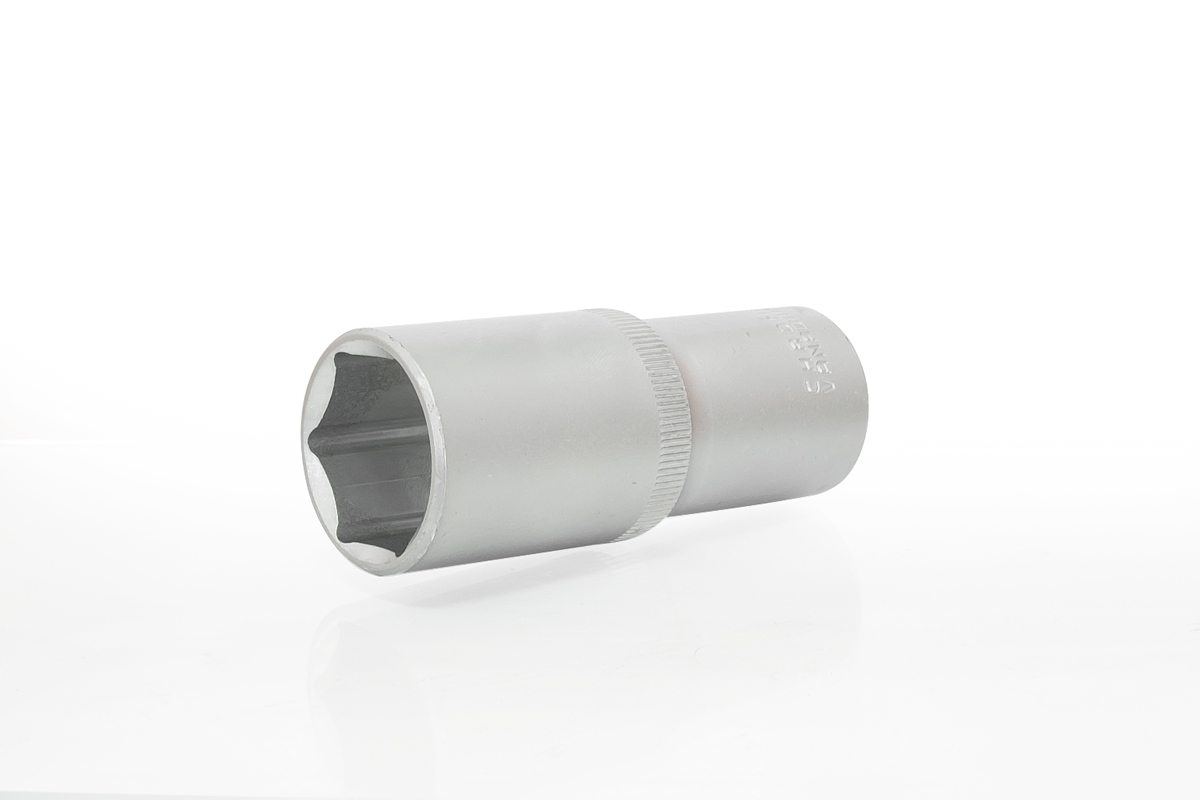 Nasadka długa 1/2'' 6-KĄTNA satin 17mm