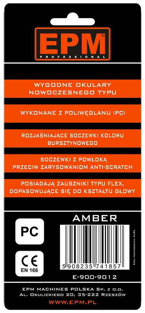 Okulary ochronne abmer anti-scratch