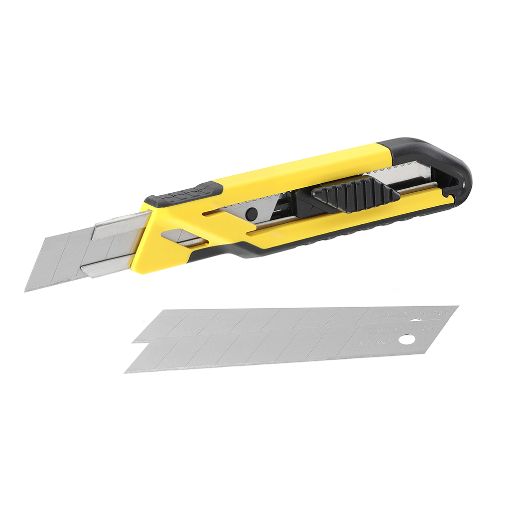 Nóż plastikowy z 3 ostrzami TPR 18mm