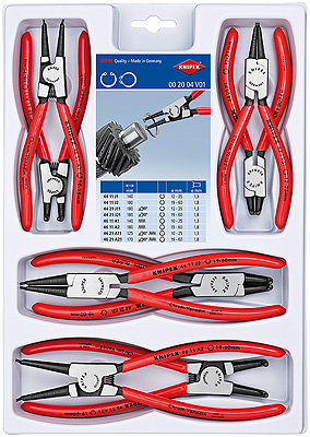 Zestaw szczypiec do pierścieni osadczych 8-CZ. 00 20 04 V01