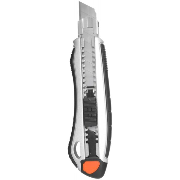 Nóż, nożyk z ostrzem łamanym ALU-6X premium 18mm + 6 ostrzy