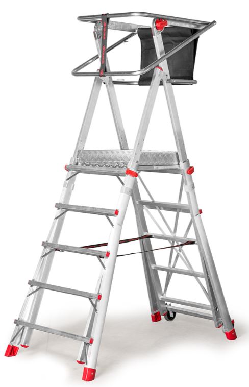 Drabina/podest roboczy PLS5 130/238cm 5 stopni
