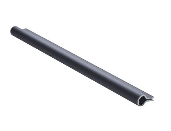 Klipsy montażowe do taśmy miękkiej antracyt 190mm