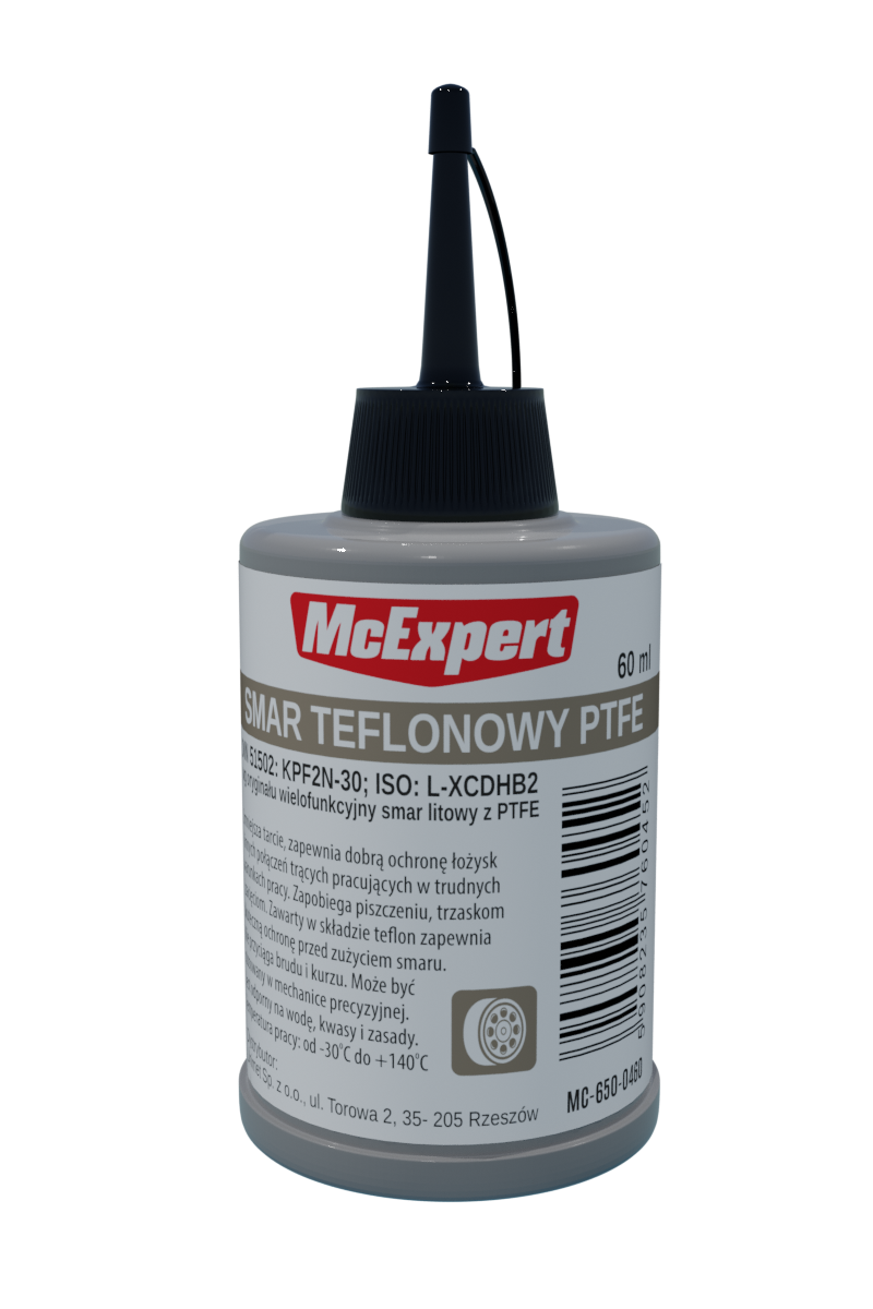 Smar teflonowy ptfe butelka z mieszkiem 60ml