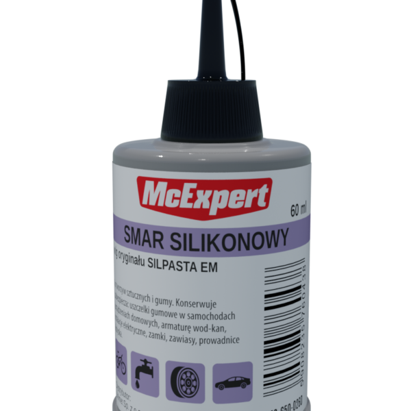 Smar silikonowy butelka z mieszkiem 60ml