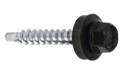 Wkręt samowiertny 4.8*25mm RAL 9005