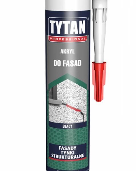 Akryl Tytan do fasad 280ml biały