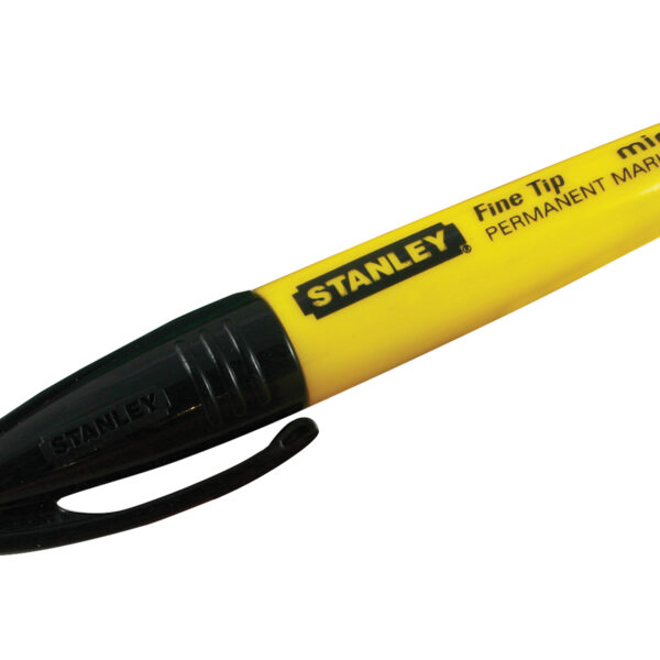 Marker mini czarny okrągła końcówka Stanley