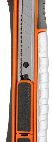 Nóż, nożyk z ostrzem łamanym aluminiowy bezpieczny 9mm