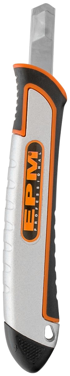 Nóż, nożyk z ostrzem łamanym aluminiowy bezpieczny 9mm
