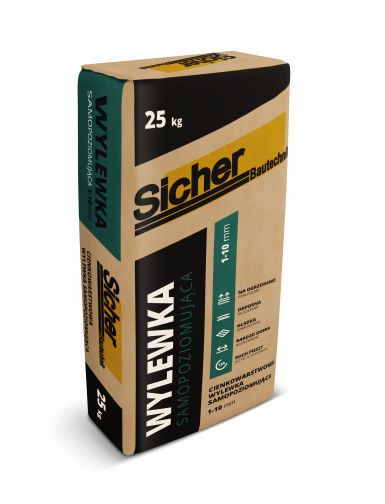 Cienkowarstwowa wylewka samopoziomująca 1-10mm 25kg