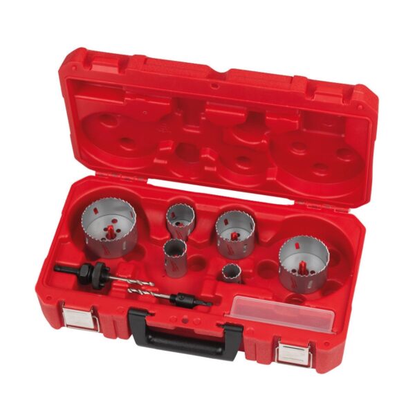 Zestaw otwornic contractor 25,32,40,54,68,76mm